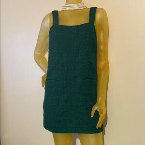 Y2K Vintage Abercrombie and Fitch Elegant Green Sleeveless Dress